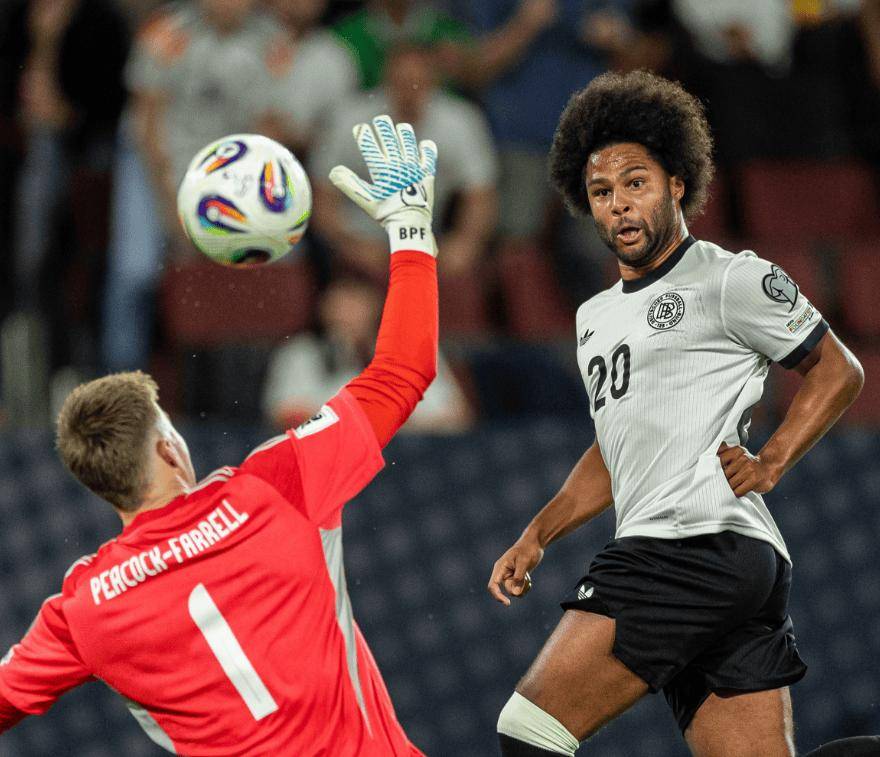 关于维尔纳破门，德国顺利晋级欧洲预选赛四强的信息