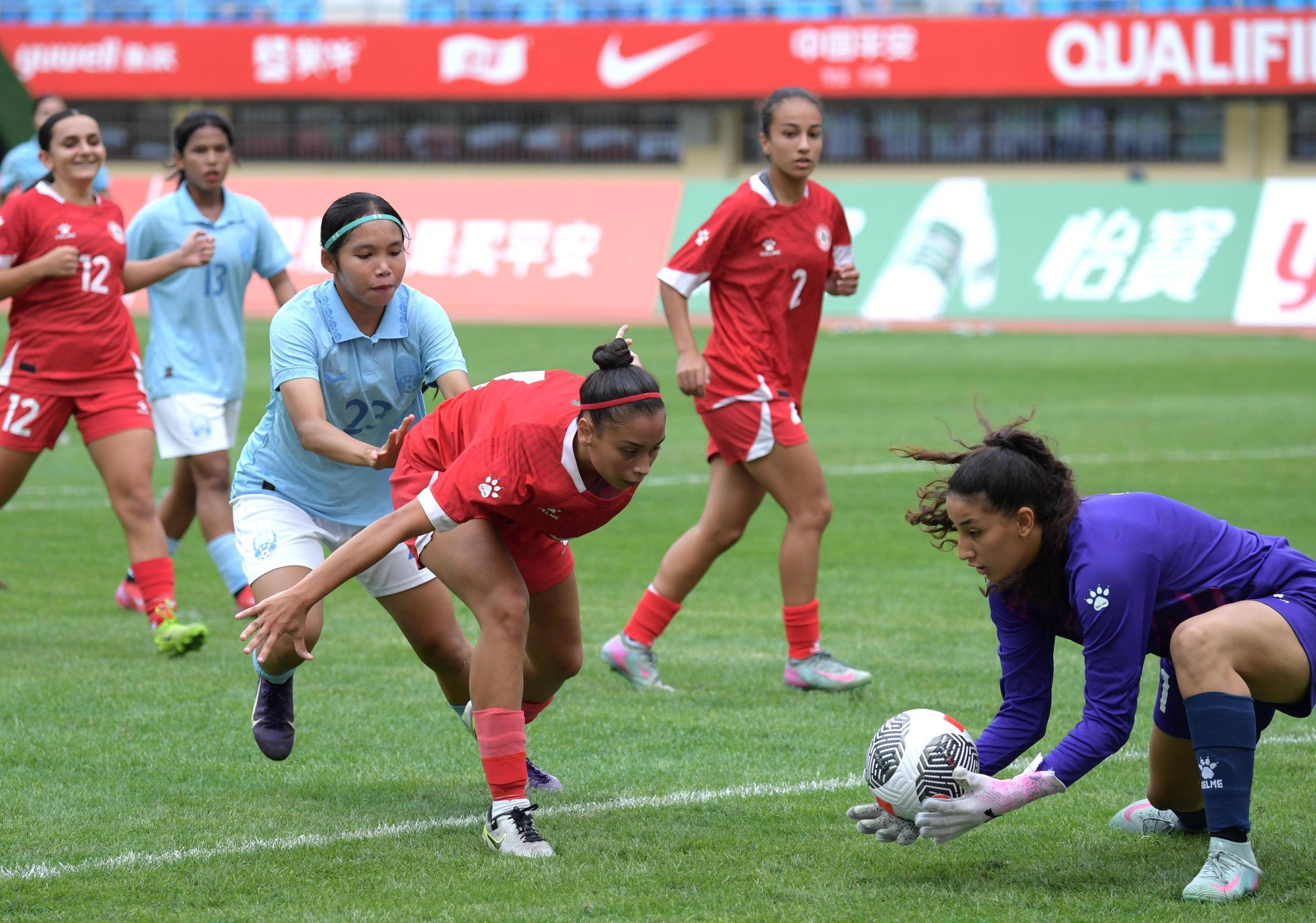 印度尼西亚女足备战亚洲杯，与越南队进行友谊赛的简单介绍